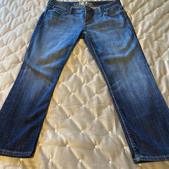 !It Jeans Los Angeles Cropped Flare Low Rise size 29 - Picture 5 of 5